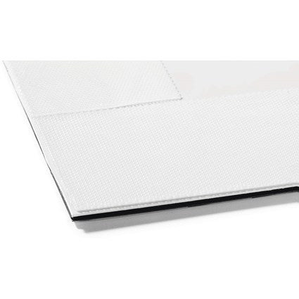 Durable Duraframe Grip Fabric Adhesive Signage Frame, A4, Silver