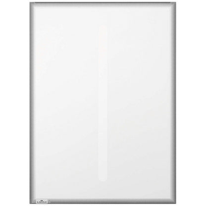 Durable Static Cling UV Info Pocket Signage for Glass, A3, Grey