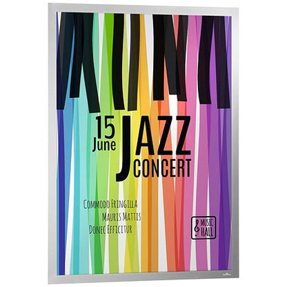 Durable Duraframe Poster, 50x70 cm, Silver