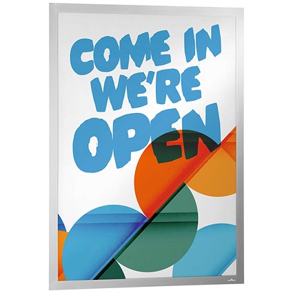 Durable Duraframe Poster, 50x70 cm, Silver