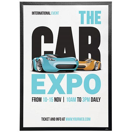 Durable Duraframe Poster, 70x100 cm, Black