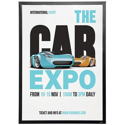 Durable Duraframe Poster, 70x100 cm, Black