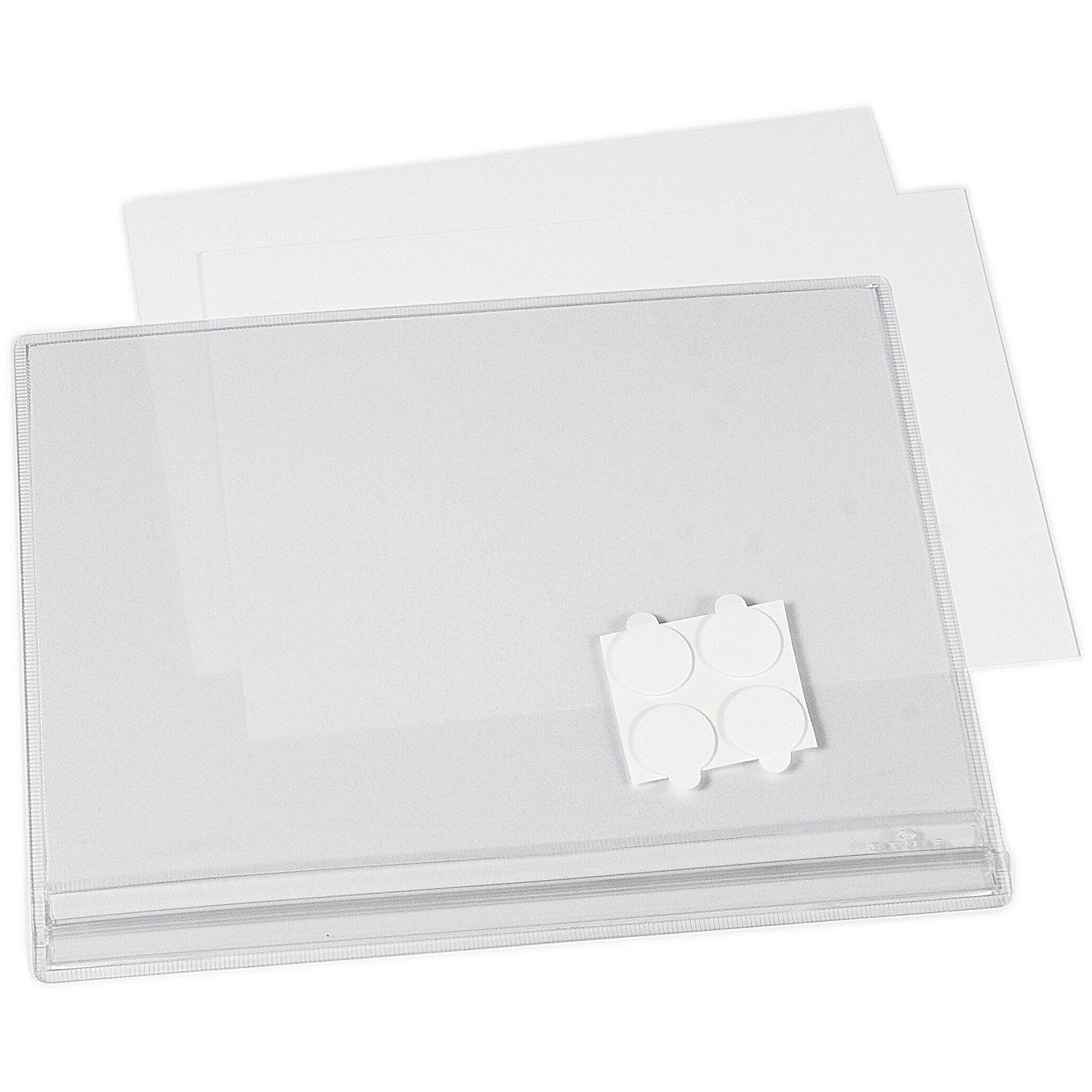 Durable Water Resistant UV Anti-Reflective Cable Tie Pockets, A5, Clear, Pack of 5 Easy2Order : 505719