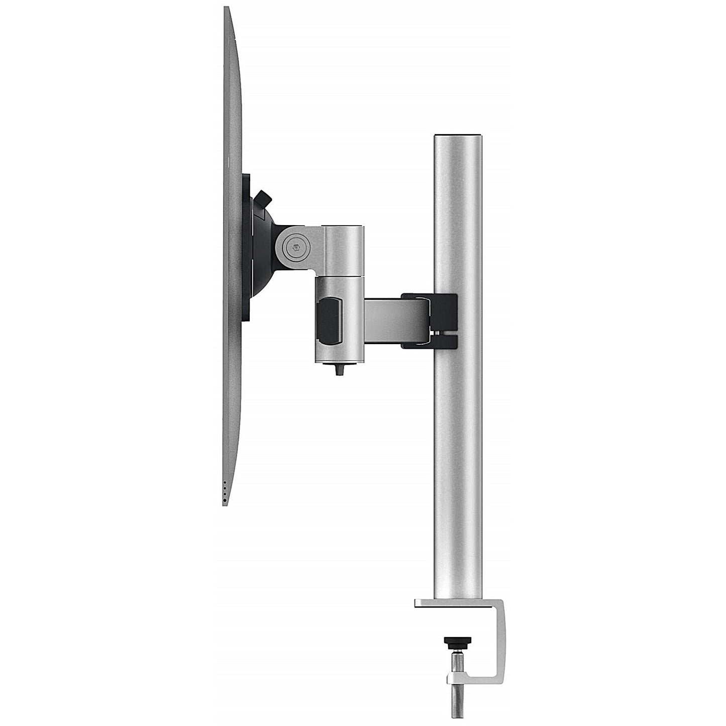 Durable Monitor Mount Pro Deskclamped Dual Monitor Arm, Adjustable Height and Tilt, Silver