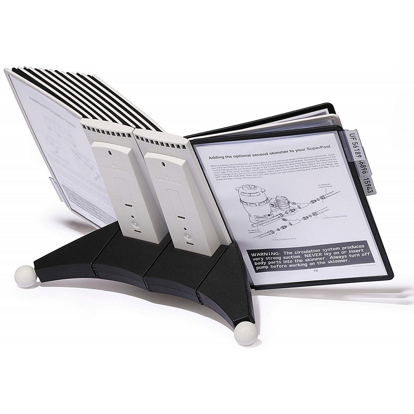 Durable Sherpa Table Display Panel System, 10 Assorted Panels Included