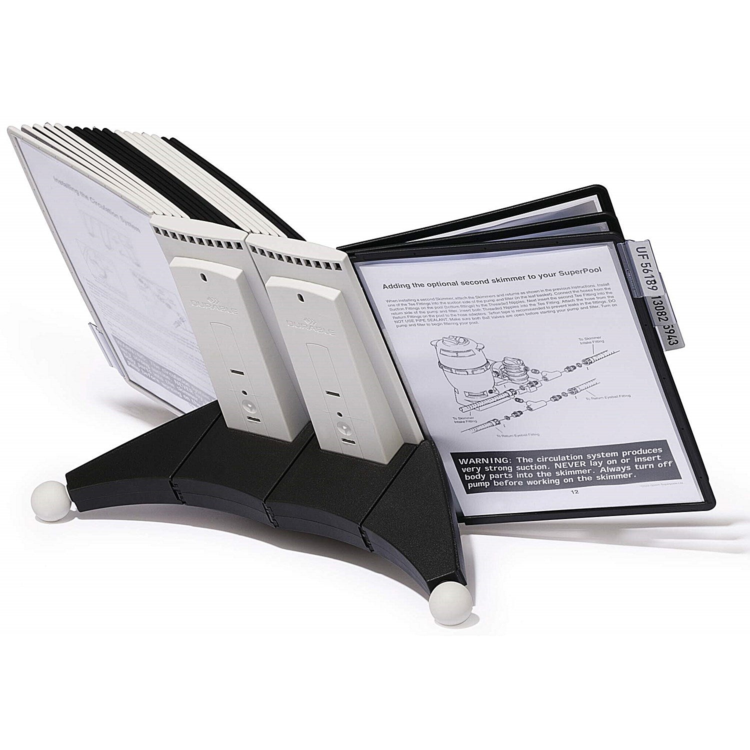 Durable Sherpa Table Display Panel System, 10 Assorted Panels Included