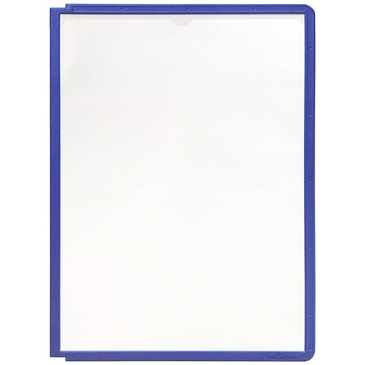Durable Sherpa A4 Replacement Display Panels, Violet Blue, Pack of 5