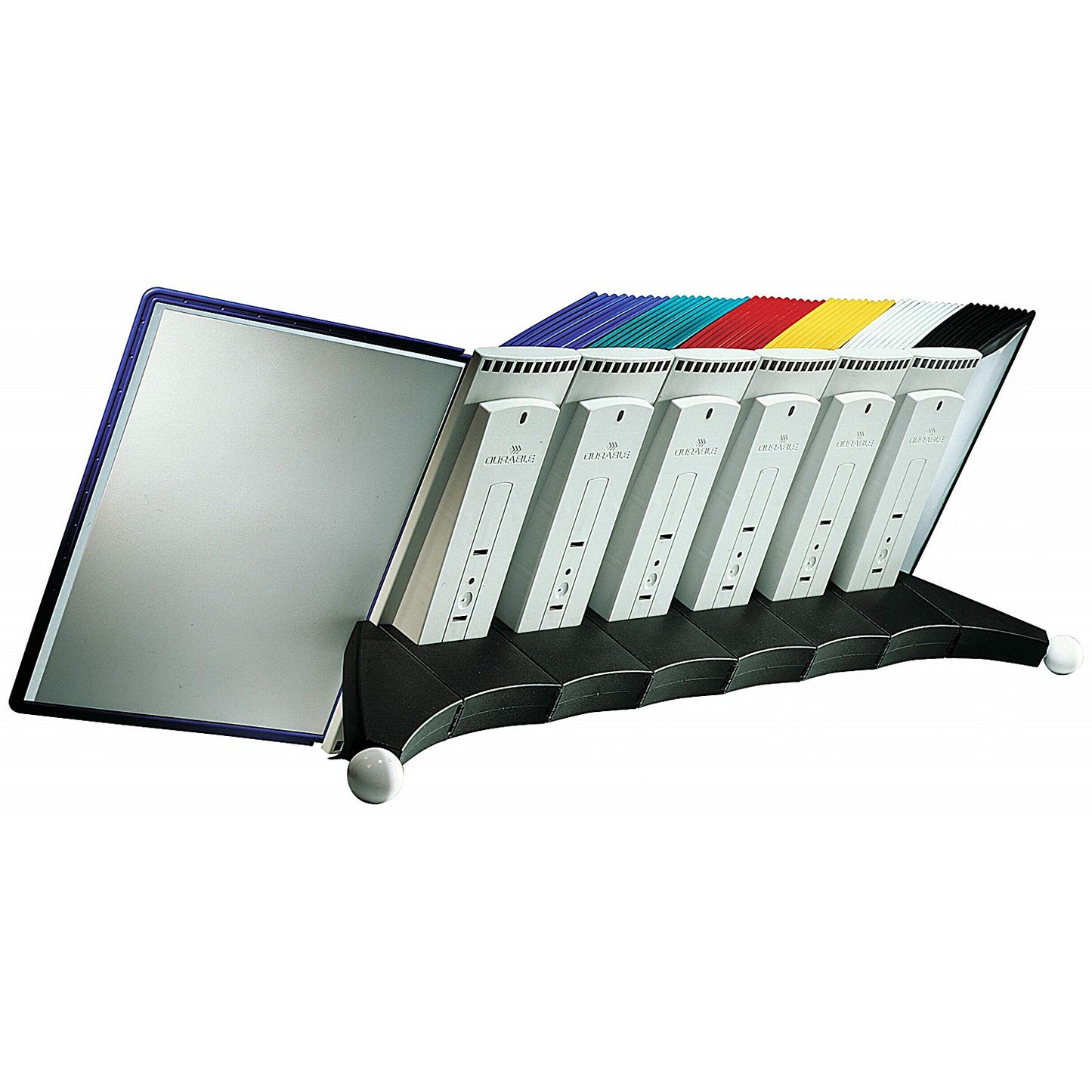 Durable Sherpa A4 Table 10 Display Panel Desk Stand Extension Module, Grey