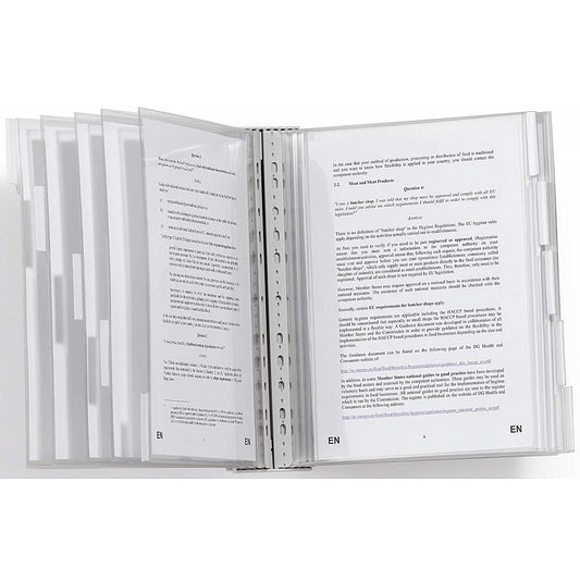 Durable Function Safe Wall Display Panel Sytem, Supplied with 10 Panels Easy2Order : 583100