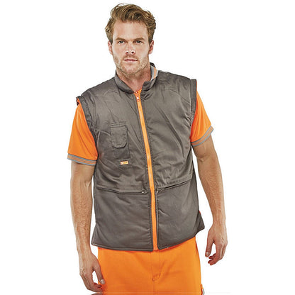 Beeswift Elsener 7 In 1 Jacket, Orange, 2XL