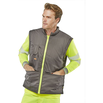 Beeswift Elsener 7 In 1 Jacket, Saturn Yellow, Large