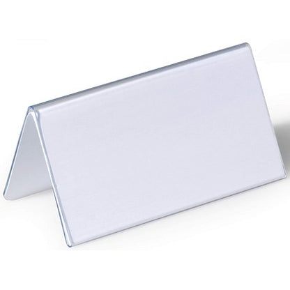Durable Table Place Name Holder, 52x100mm, Pack of 25