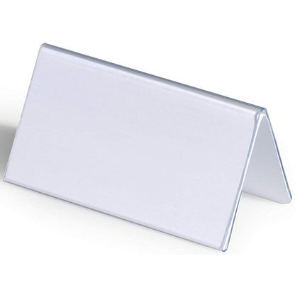 Durable Table Place Name Holder, 52x100mm, Pack of 25