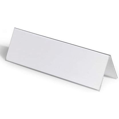 Durable Table Place Name Holder, 105x297mm, Pack of 25