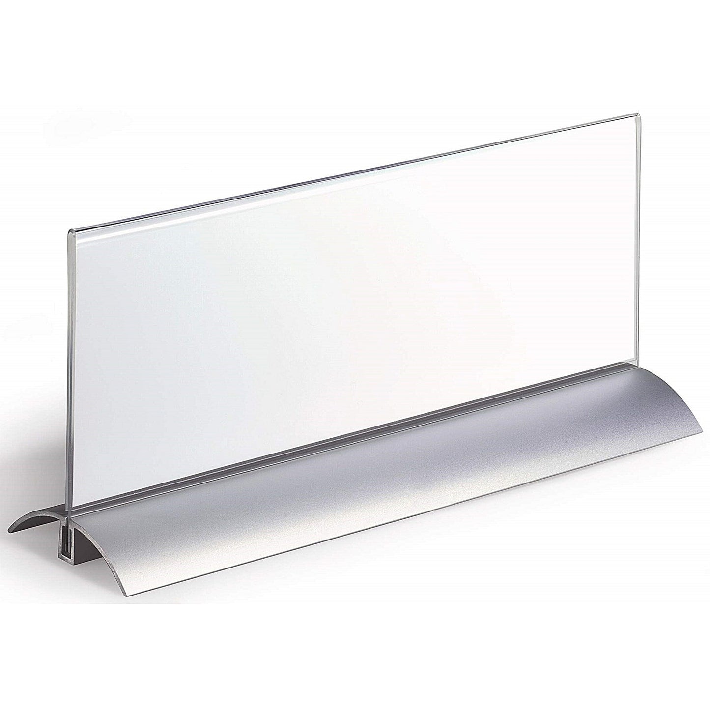 Durable Presenter De Luxe Table Place Name Holder, 105x297mm, Clear Easy2Order : 820319