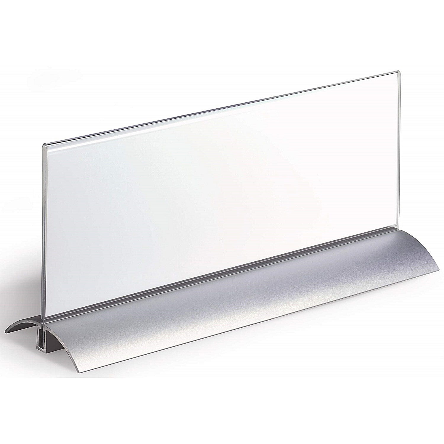 Durable Presenter De Luxe Table Place Name Holder, 105x297mm, Clear Easy2Order : 820319