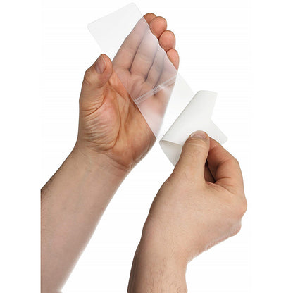 Durable Seal-It Self-Laminating Pouches Self Seal Pockets, 54x90mm, 100 Sheets