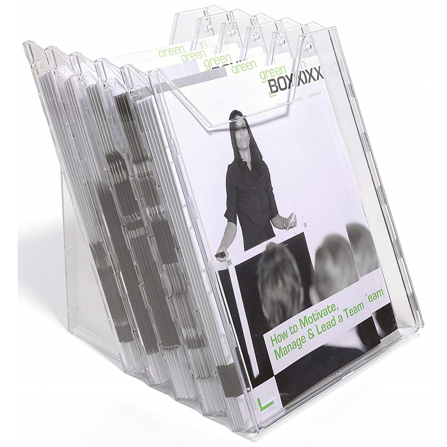 Durable Combiboxx XL Literature Holder, A4, Clear