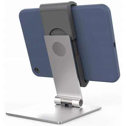 Durable Aluminium Foldable 360 Tablet Holder iPad Desk Stand, XL for Cases