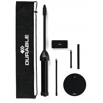 Durable Gooseneck Twist Combi Tablet Holder, Black