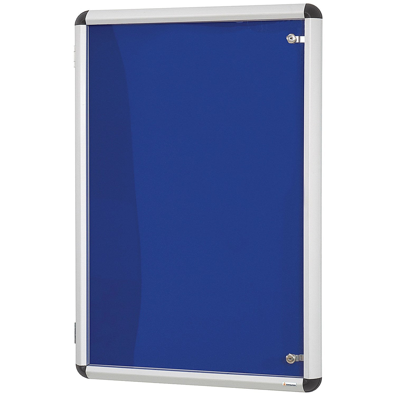 Announce Internal Lockable Display Case, 900x600mm, Blue Easy2Order : AA01830