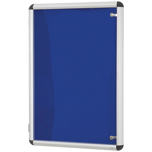Announce Internal Lockable Display Case, 900x600mm, Blue Easy2Order : AA01830
