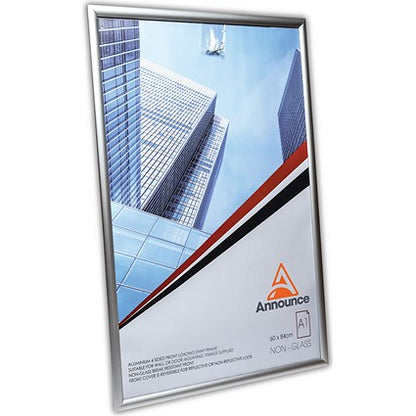 Announce Snap Frame, A1, Silver