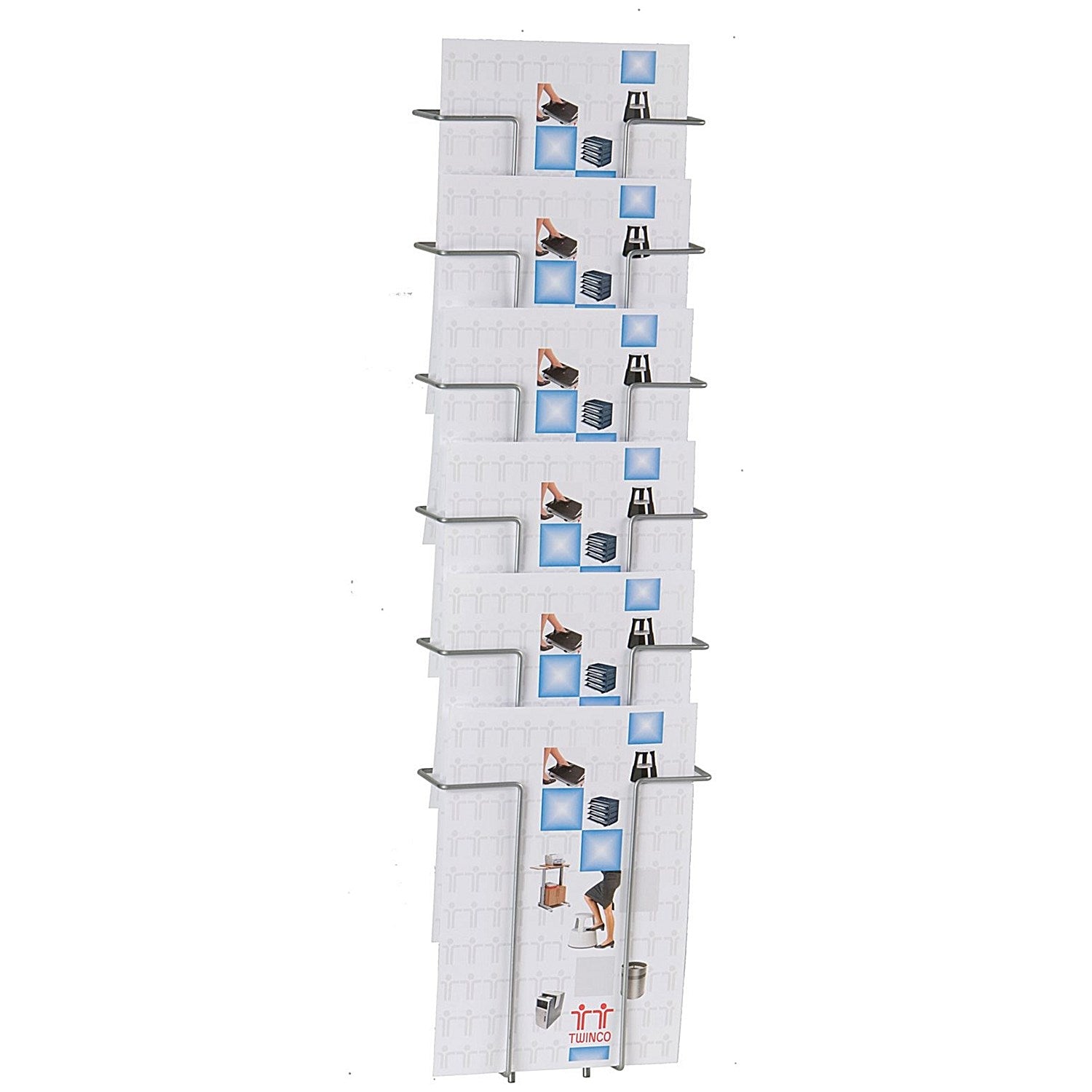 Announce 6 Compartment Wire Literature Holder A4 Easy2Order : AA10260