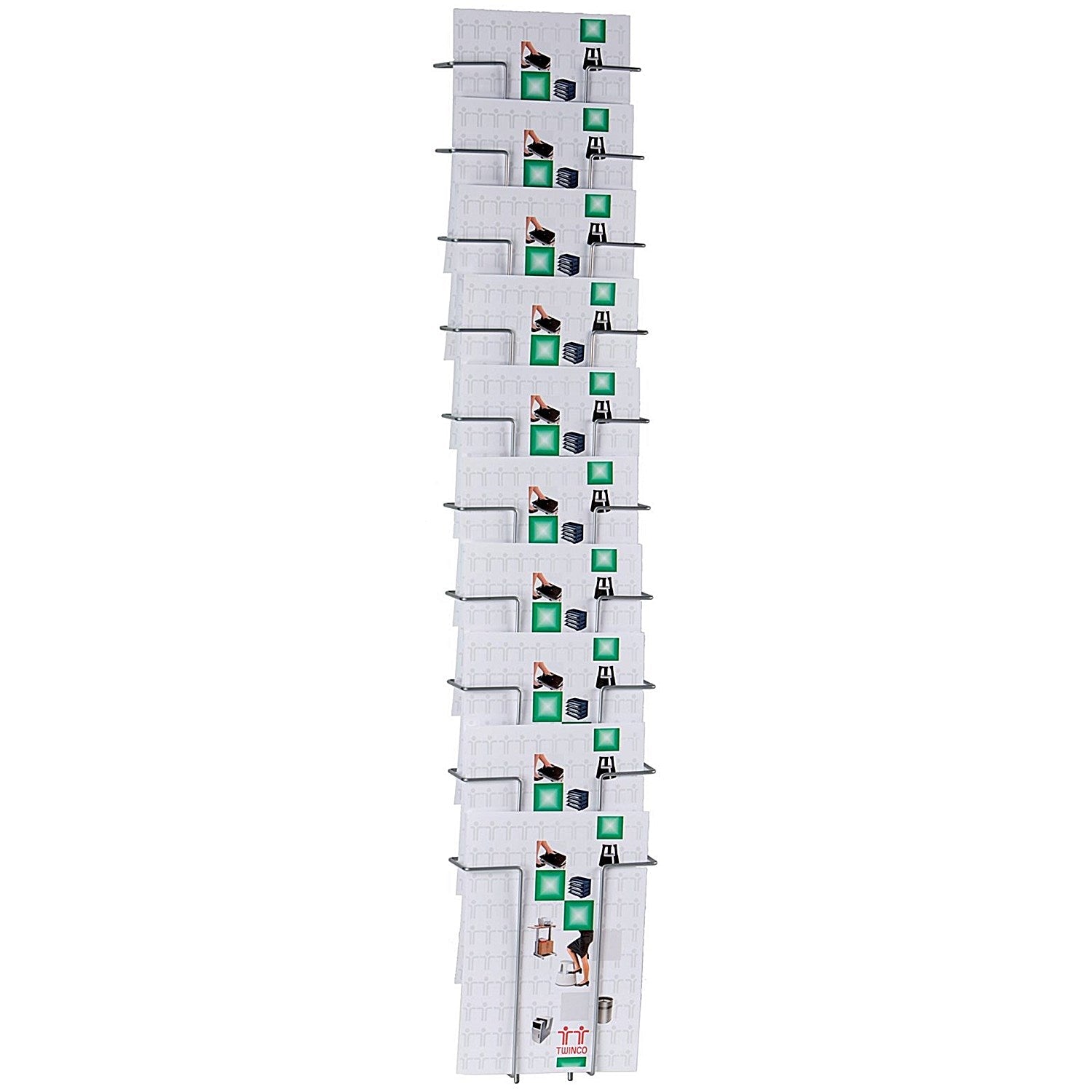 Announce 10 Compartment Wire Literature Holder A4 Easy2Order : AA10261