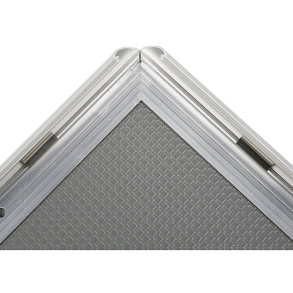 Announce 15mm Snap Frame A5 with Mitred Corners Silver Frame