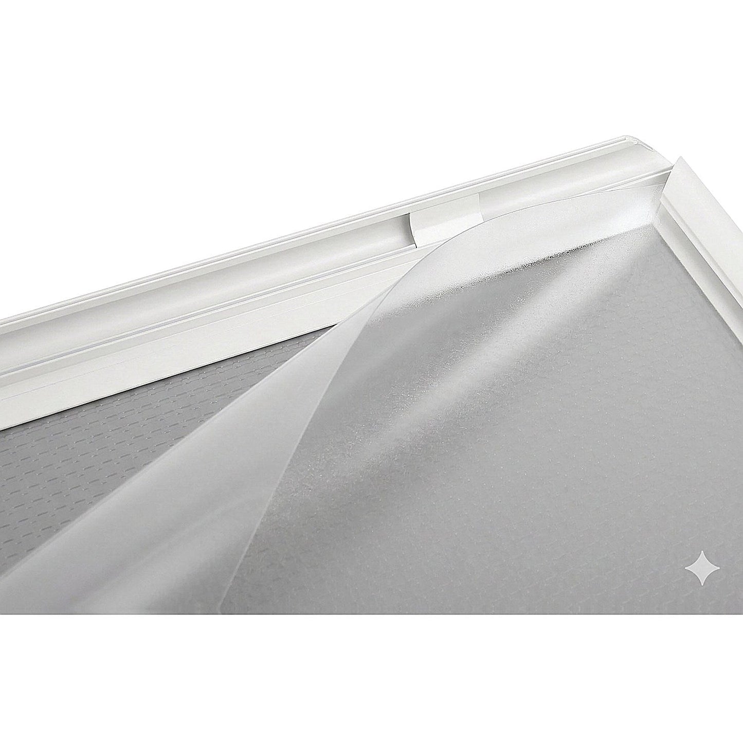 Announce 15mm Snap Frame A4 with Mitred Corners White Frame