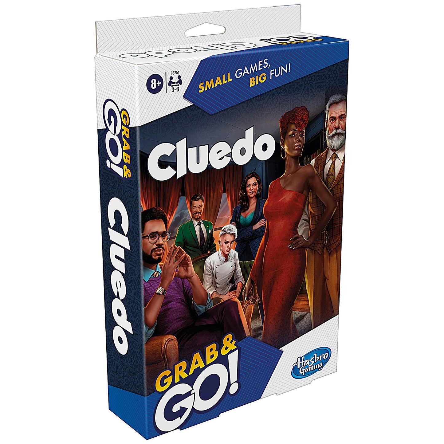 Hasbro Cluedo Grab and Go Portable Mystery Game Easy2Order : ABG16328