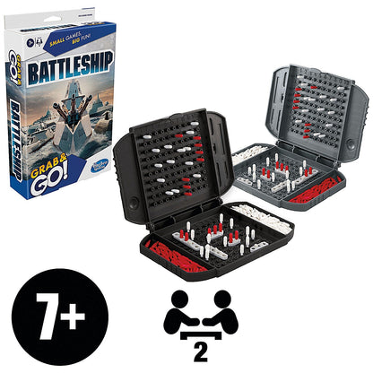 Hasbro Battleship Grab and Go Portable Game Easy2Order : ABG16339