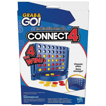 Hasbro Connect 4 Grab and Go Portable Game Easy2Order : ABG16396
