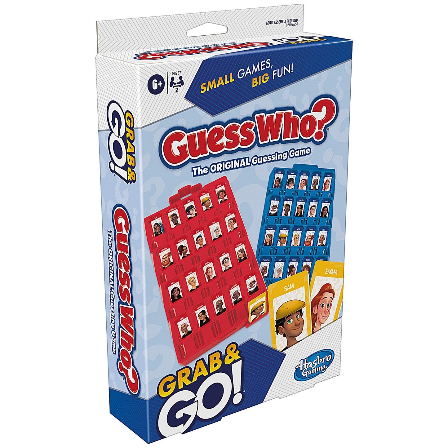 Hasbro Guess Who Grab and Go Portable Game Easy2Order : ABG16449