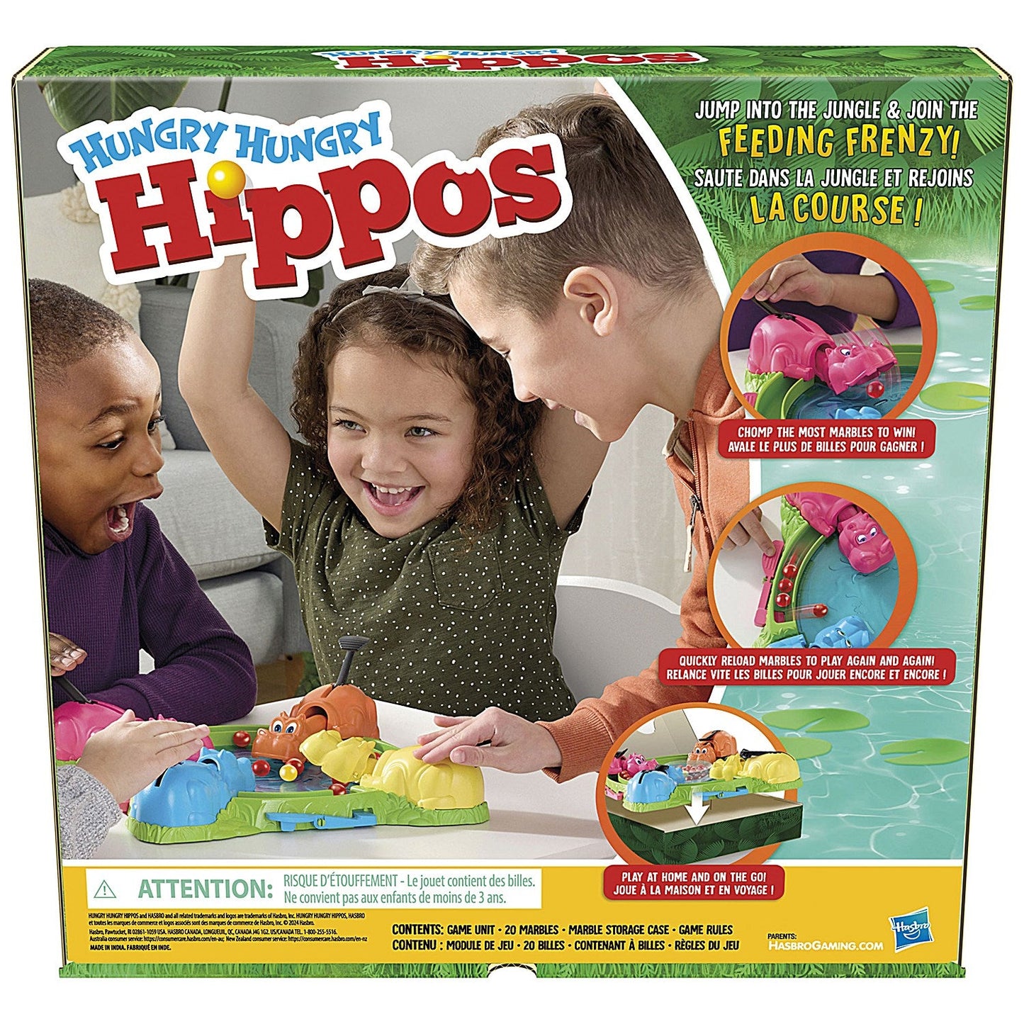 Hasbro Hungry Hippos Game