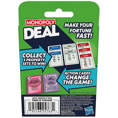 Hasbro Monopoly Deal Card Game