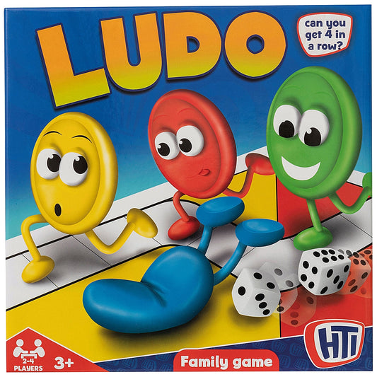 HTI Toys Ludo Traditional Family Board Game Easy2Order : ABG43261