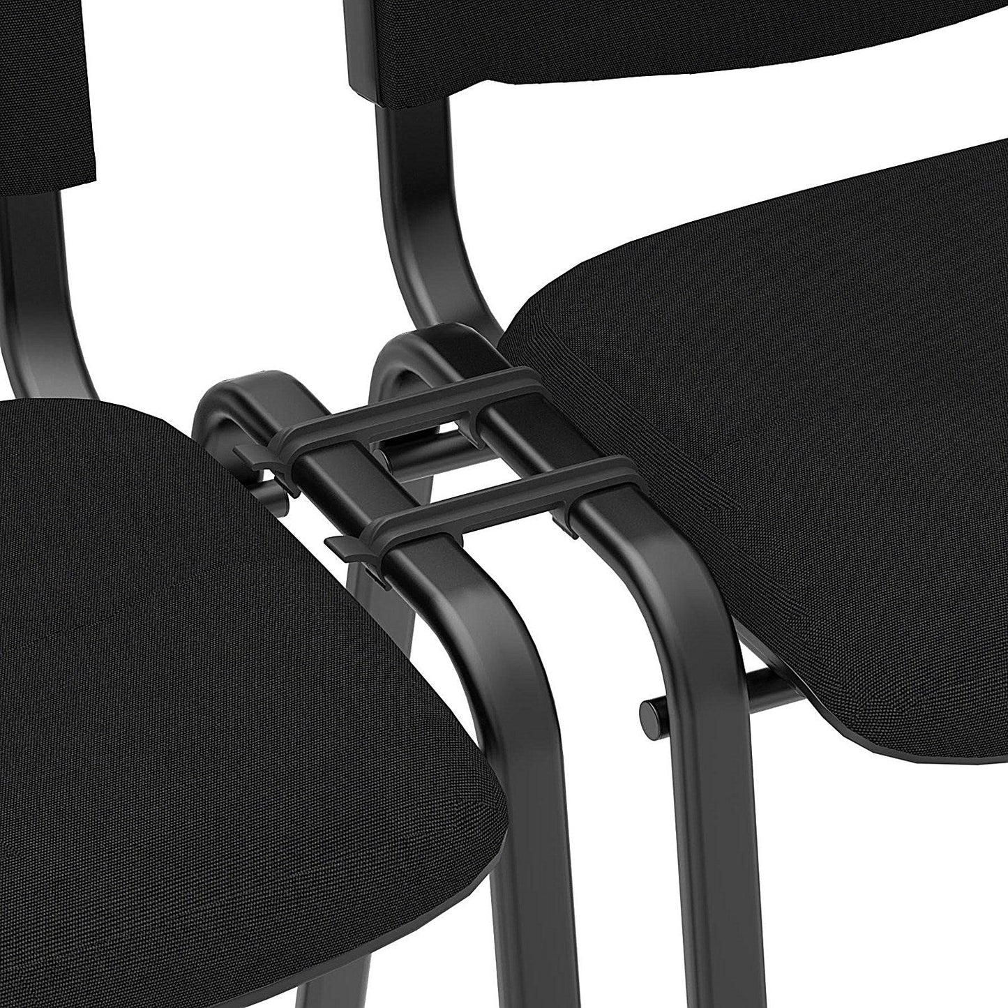 Iso Stacking Chair Linking Clip, Black