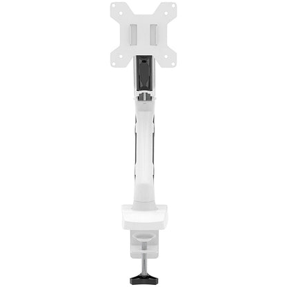 Single Quick Release Monitor Arm, White