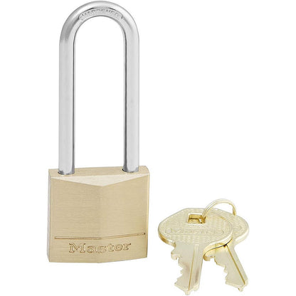 Master Lock 30mm Solid Brass Padlock 64mm Shackle
