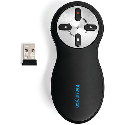 Kensington Remote Control, Wireless USB Receiver, 20m Range