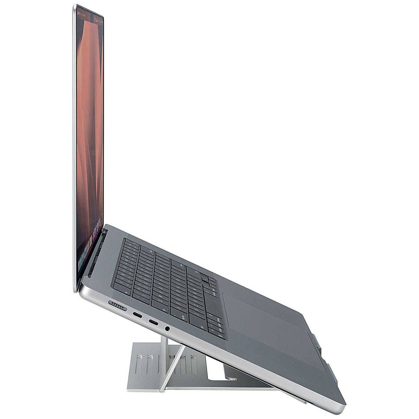 Kensington Easy Riser Laptop Riser, Adjustable Height and Tilt, Aluminium