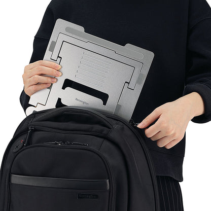 Kensington Easy Riser Laptop Riser, Adjustable Height and Tilt, Aluminium