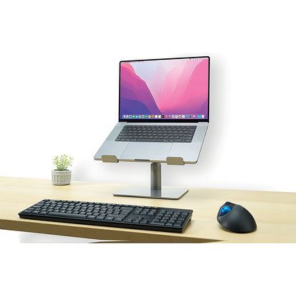 Kensington Universal Desktop Laptop Riser, Adjustable Height and Tilt, Silver
