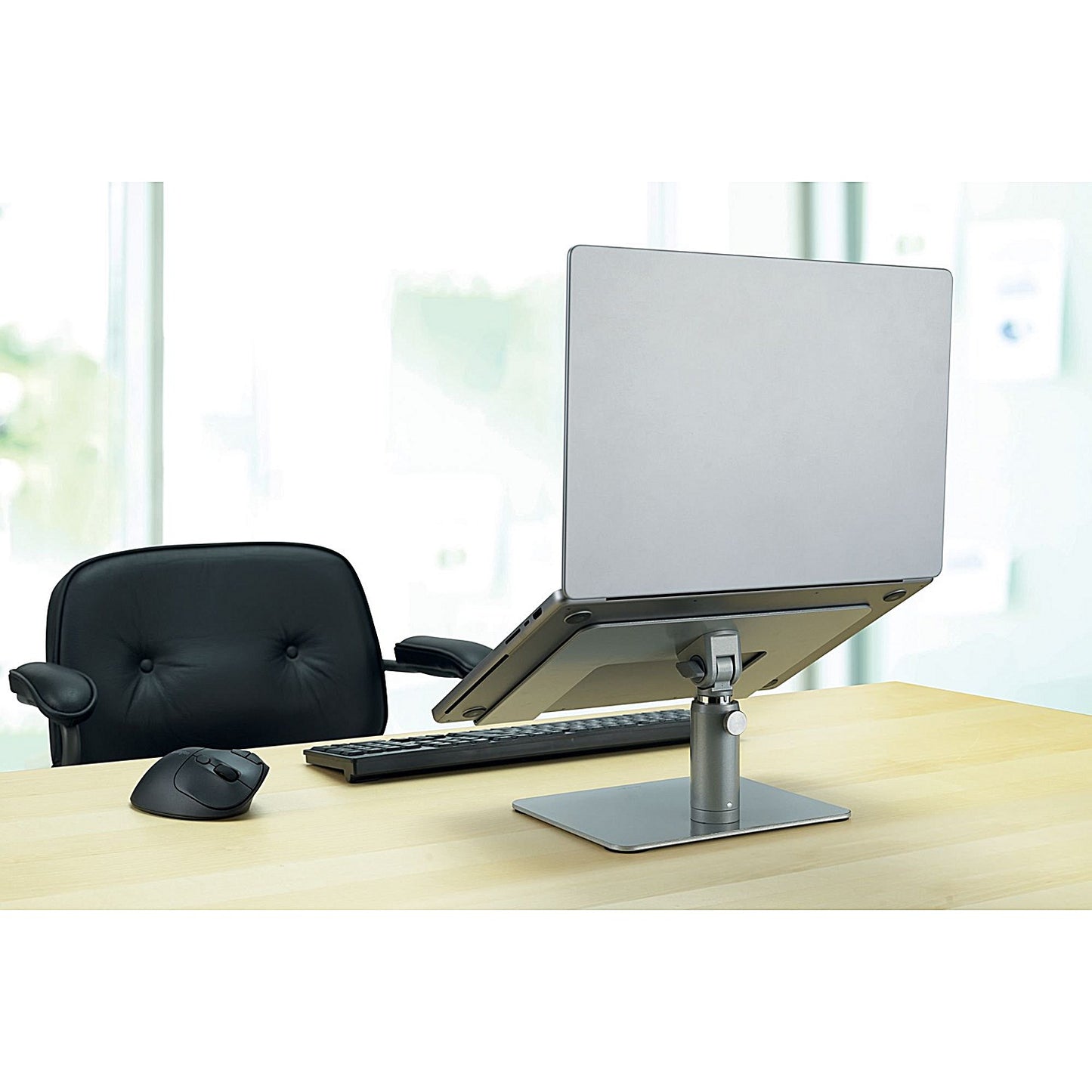 Kensington Universal Desktop Laptop Riser, Adjustable Height and Tilt, Silver