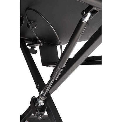 Kensington Smartfit Tabletop Sit Stand Workstation, Adjustable Height, Black