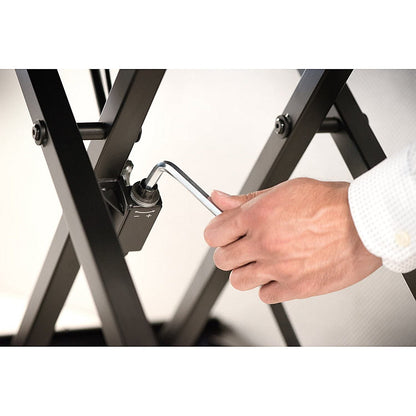 Kensington Smartfit Tabletop Sit Stand Workstation, Adjustable Height, Black