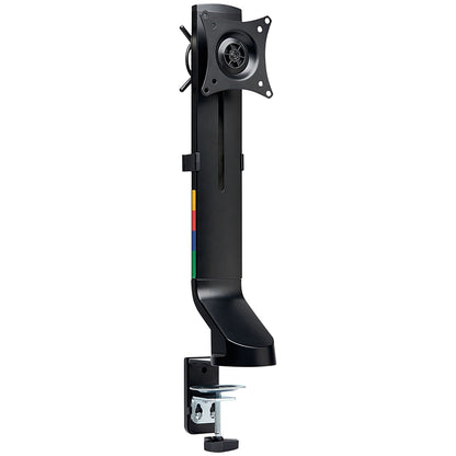 Kensington Smartfit Space Saving Deskclamped Single Monitor Arm, Adjustable Height, Black