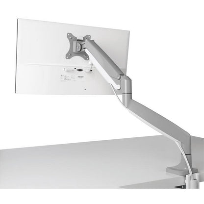 Kensington SmartFit One-Touch Deskclamped Single Monitor Arm, Adjustable Height, Grey